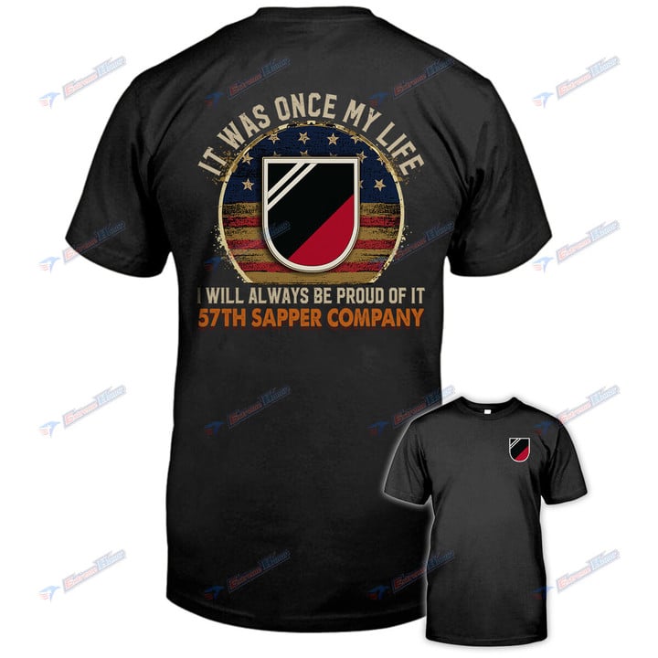 57th Sapper Company - Men's Shirt - 2 Sided Shirt - PL8 -US