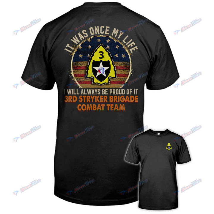 3rd Stryker Brigade Combat Team - Men's Shirt - 2 Sided Shirt - PL8 -US