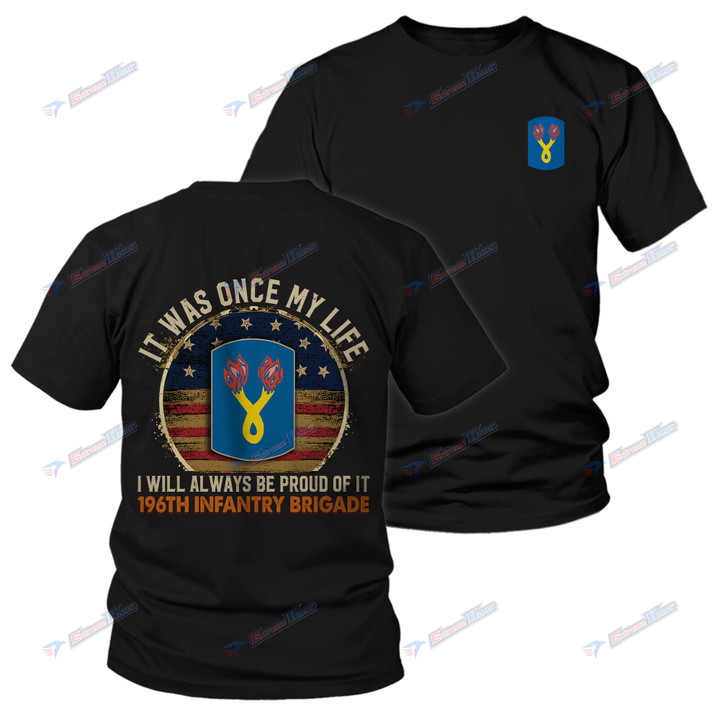 196th Infantry Brigade - Men's Shirt - 2 Sided Shirt - PL8 - US