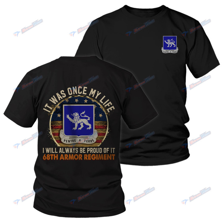 68th Armor Regiment - Men's Shirt - 2 Sided Shirt - PL8 - US