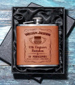 12th Engineer Battalion  - Steel Hip Flask
