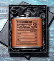 5th Squadron, 17th Cavalry Regiment - Steel Hip Flask - WI2 - US