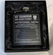 1st Squadron, 33rd Cavalry Regiment - Steel Hip Flask - WI2 - US
