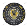 1st Squadron, 6th Cavalry Regiment - SUV Tire Cover - Spare Tire Cover For Car - Camper Tire Cover - LX1 - US