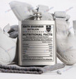 326th Engineer Battalion - Steel Hip Flask - WI2 - US