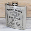 Personalized USS Duluth (LPD-6) - Steel Hip Flask - WI1- US
