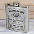 Personalized USS New Hampshire (SSN-778) - Steel Hip Flask - WI1- US