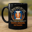 154th Signal Battalion - Mug - CO1 - US