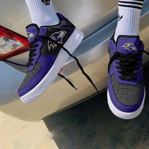 BALTIMORE RAVENS AIR AIR FORCE SHOES - - extreme-honor