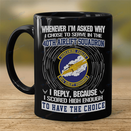 40th Airlift Squadron - Mug