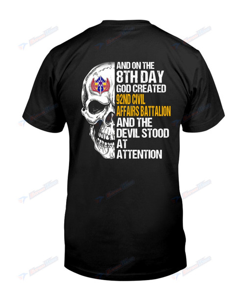 92nd Civil Affairs Battalion - T-Shirt - TS3 - US