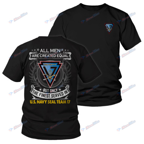 U.S. Navy SEAL Team 17 - Men's Shirt - 2 Sided Shirt - PL9 - US