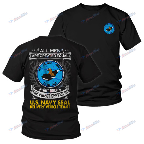 U.S. Navy SEAL Delivery Vehicle Team 1 - Men's Shirt - 2 Sided Shirt - PL9 - US