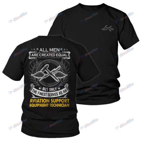 Aviation support equipment technician - Men's Shirt - 2 Sided Shirt - PL9 - US