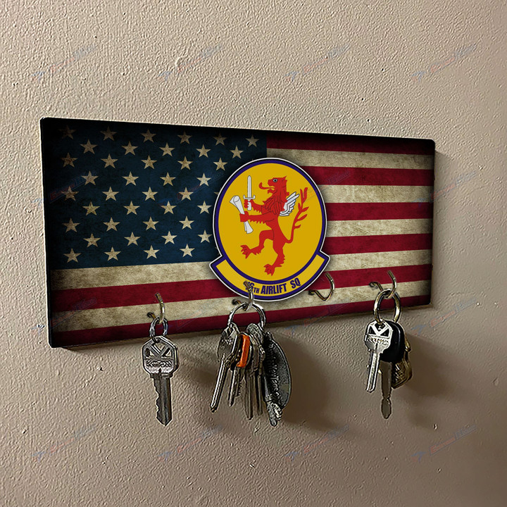 16th Airlift Squadron - Wall Key Holder - MT1