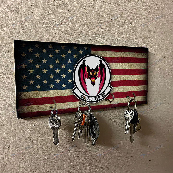 44th Fighter Squadron - Wall Key Holder - MT1