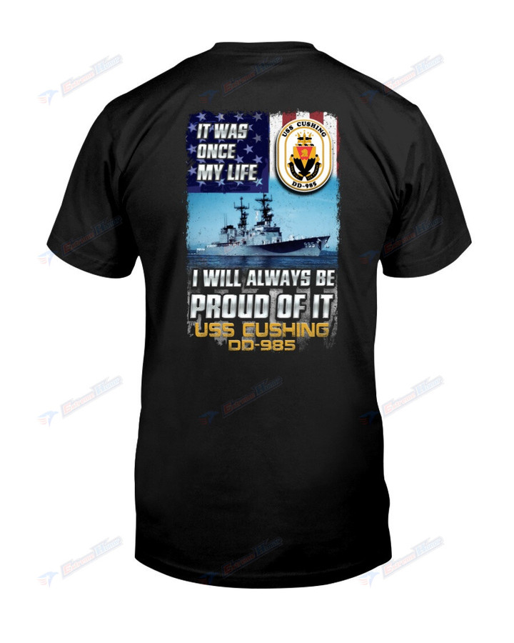 USS Cushing (DD-985) - T-Shirt -TS11