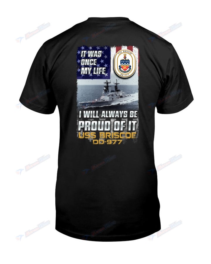 USS Briscoe (DD-977) - T-Shirt -TS11