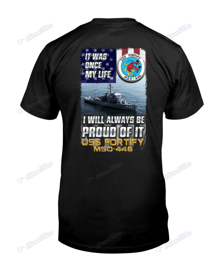 USS Fortify (MSO-446) - T-Shirt -TS11