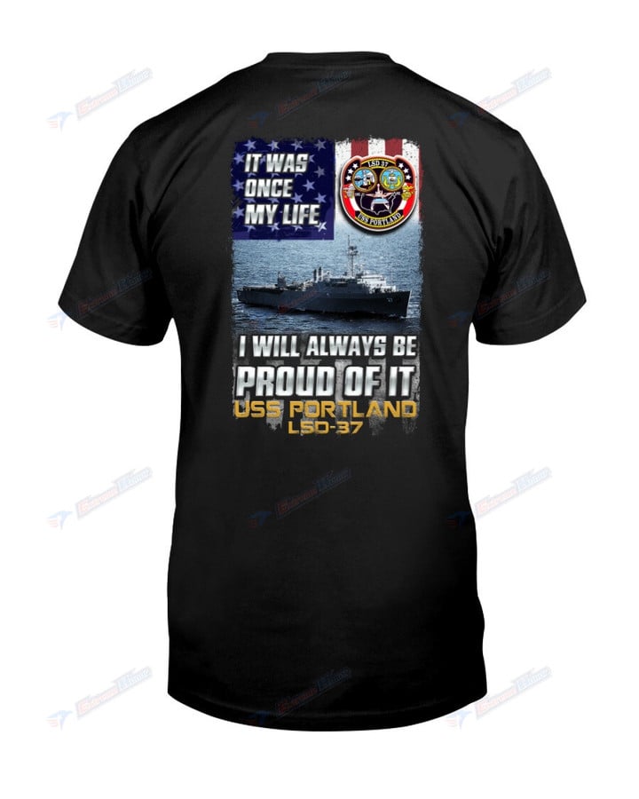 USS Portland (LSD-37) - T-Shirt -TS11