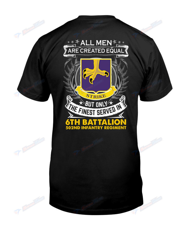 6th Battalion, 502nd Infantry Regiment - T-Shirt - TS1