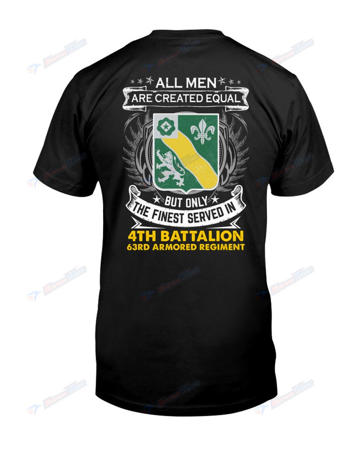 4th Battalion, 63rd Armored Regiment - T-Shirt - TS1