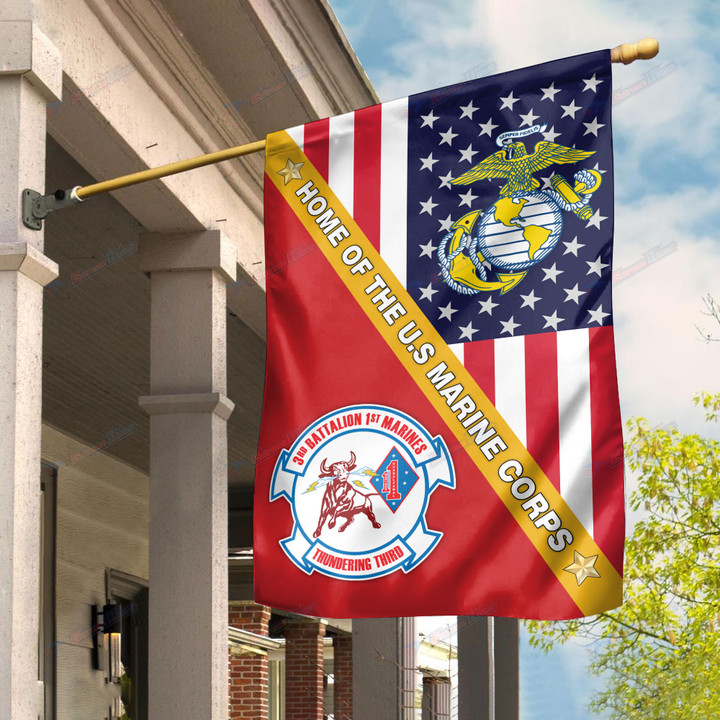 3rd Battalion, 1st Marines - Flag - FL5 - US