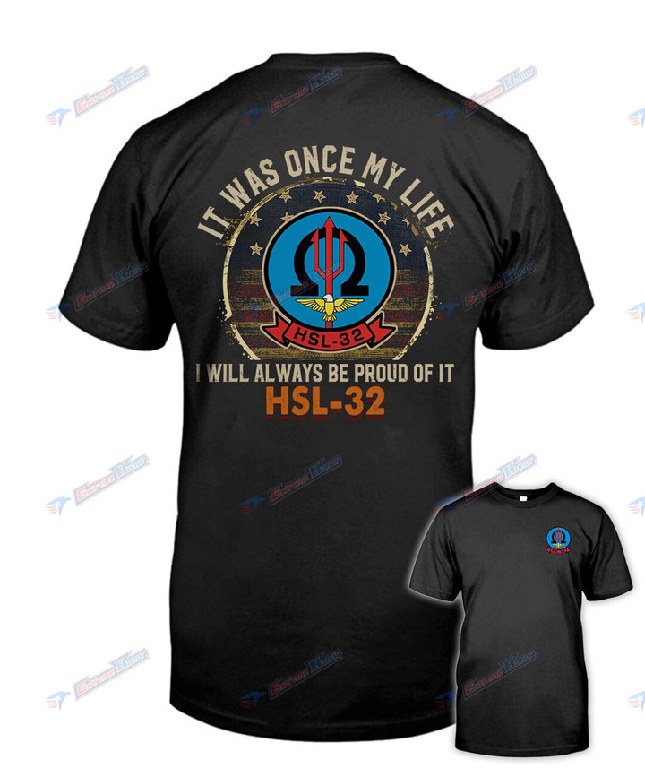 HSL-32 - Men's Shirt - 2 Sided Shirt - PL8 -US