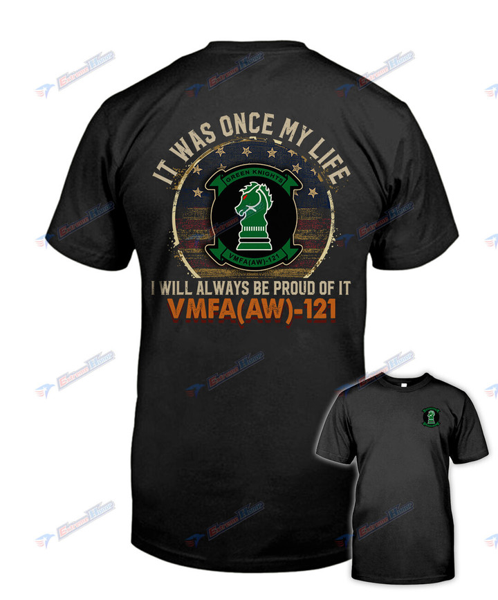VMFA(AW)-121 - Men's Shirt - 2 Sided Shirt - PL8 -US