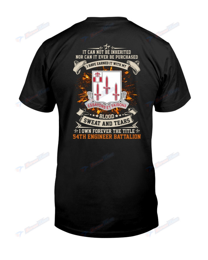 54th Engineer Battalion - T-Shirt - TS8 - US