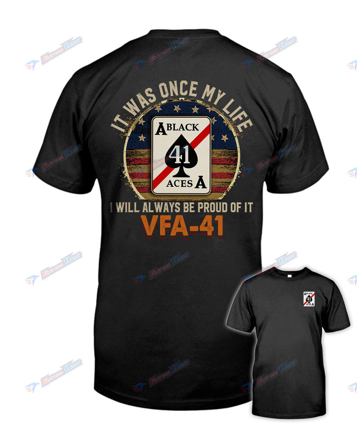 VFA-41 - Men's Shirt - 2 Sided Shirt - PL8 -US