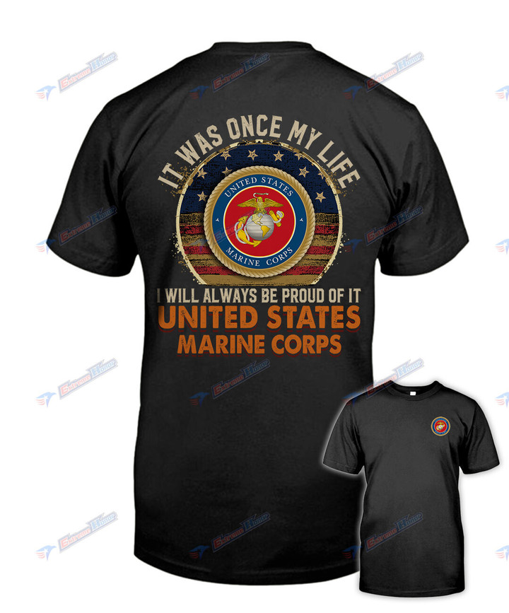 United States Marine Corps - Men's Shirt - 2 Sided Shirt - PL8 -US