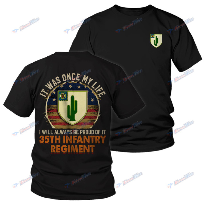35th Infantry Regiment - Men's Shirt - 2 Sided Shirt - PL8 -US