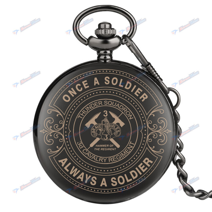 3d Squadron, 3d Cavalry Regiment - Pocket Watch - DH2 - US