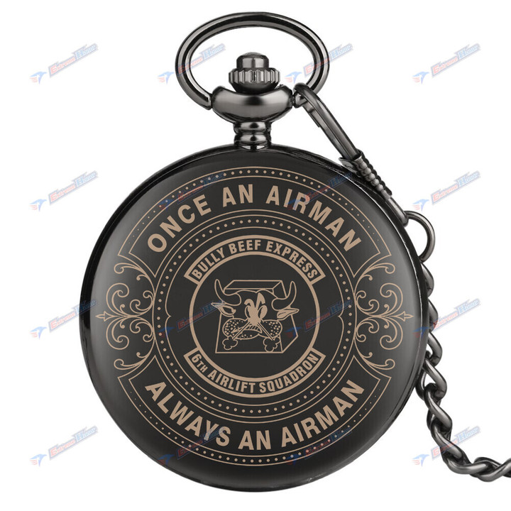6th Airlift Squadron - Pocket Watch - DH2 - US