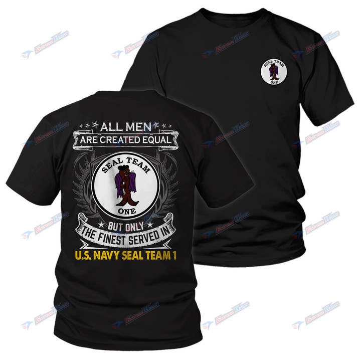 U.S. Navy SEAL Team 1 - Men's Shirt - 2 Sided Shirt - PL9 - US