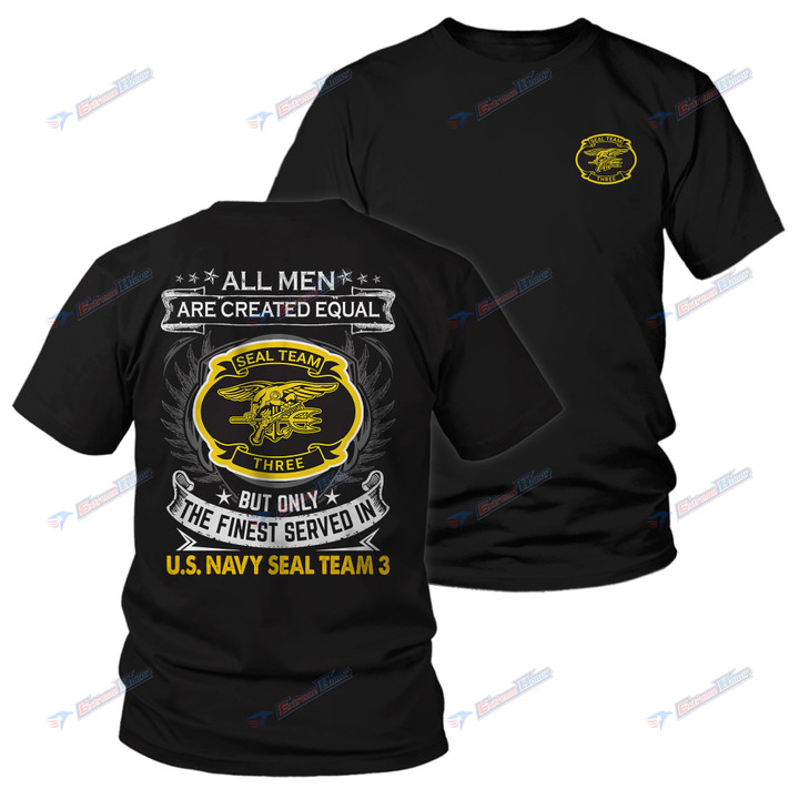 U.S. Navy SEAL Team 3 - Men's Shirt - 2 Sided Shirt - PL9 - US