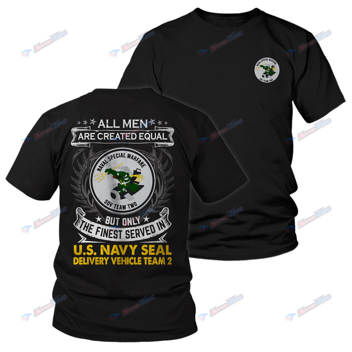 U.S. Navy SEAL Delivery Vehicle Team 2 - Men's Shirt - 2 Sided Shirt - PL9 - US