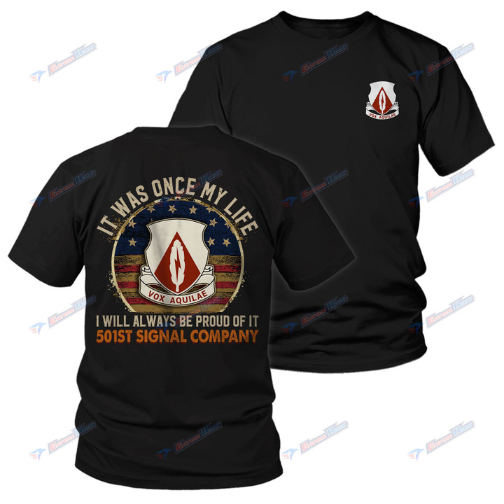 501st Signal Company - Men's Shirt - 2 Sided Shirt - PL8 - US