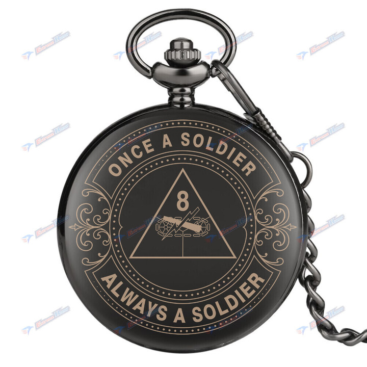8th Armored Division - Pocket Watch - DH2 - US