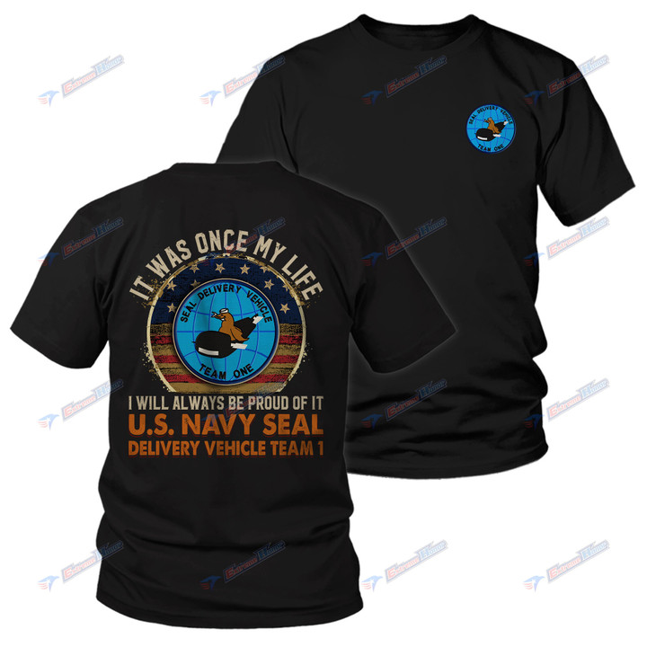 U.S. Navy SEAL Delivery Vehicle Team 1 - Men's Shirt - 2 Sided Shirt - PL8 - US