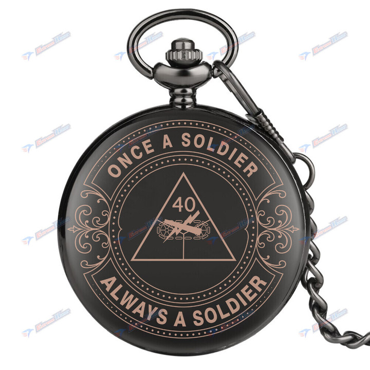 40th Armored Division - Pocket Watch - DH2 - US