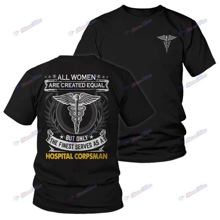 Hospital corpsman - Men's Shirt - 2 Sided Shirt - PL9 WM - US