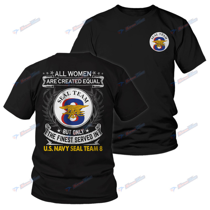 U.S. Navy SEAL Team 8 - Men's Shirt - 2 Sided Shirt - PL9 WM - US