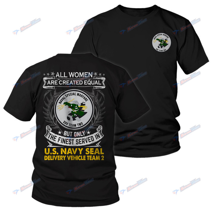 U.S. Navy SEAL Delivery Vehicle Team 2 - Men's Shirt - 2 Sided Shirt - PL9 WM - US