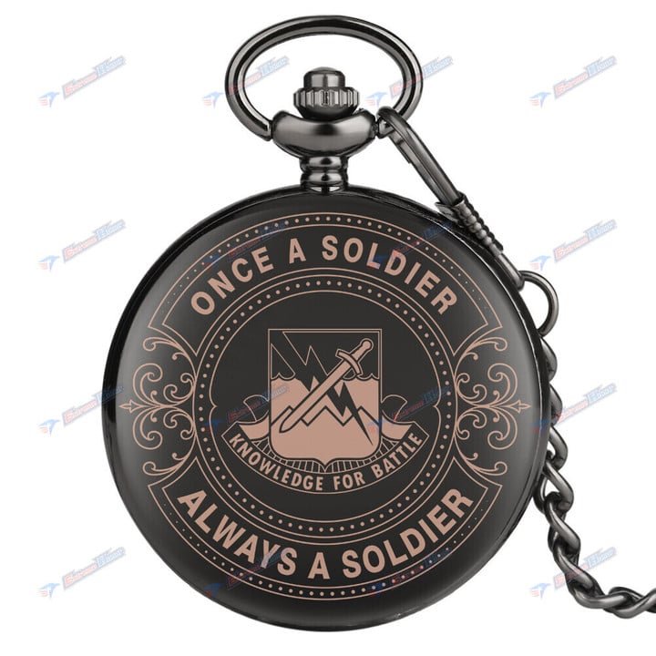 102nd Military Intelligence Battalion - Pocket Watch - DH2 - US
