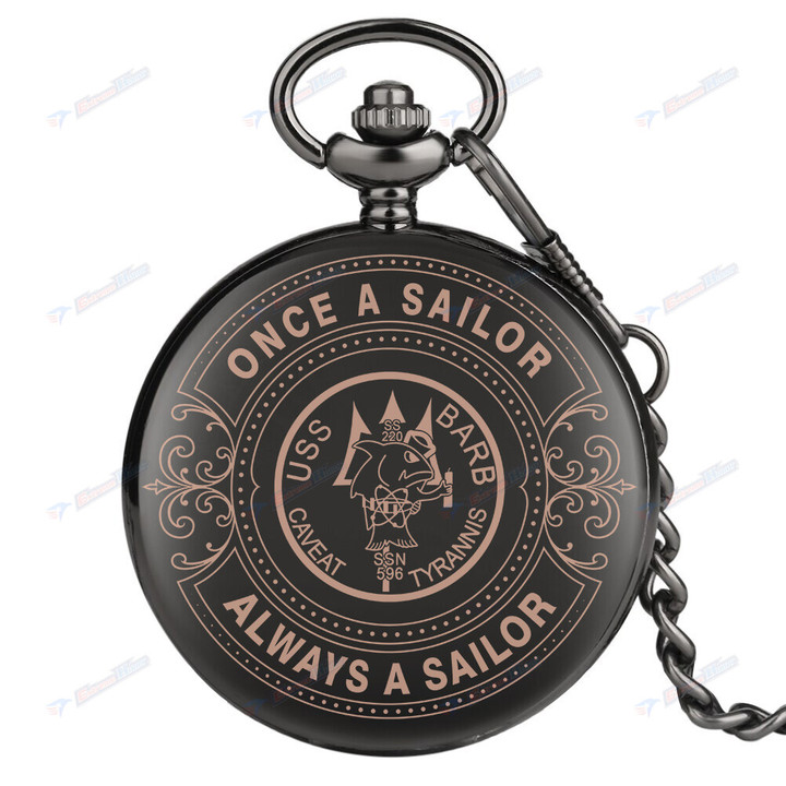 USS Barb (SSN-596) - Pocket Watch - DH2 - US