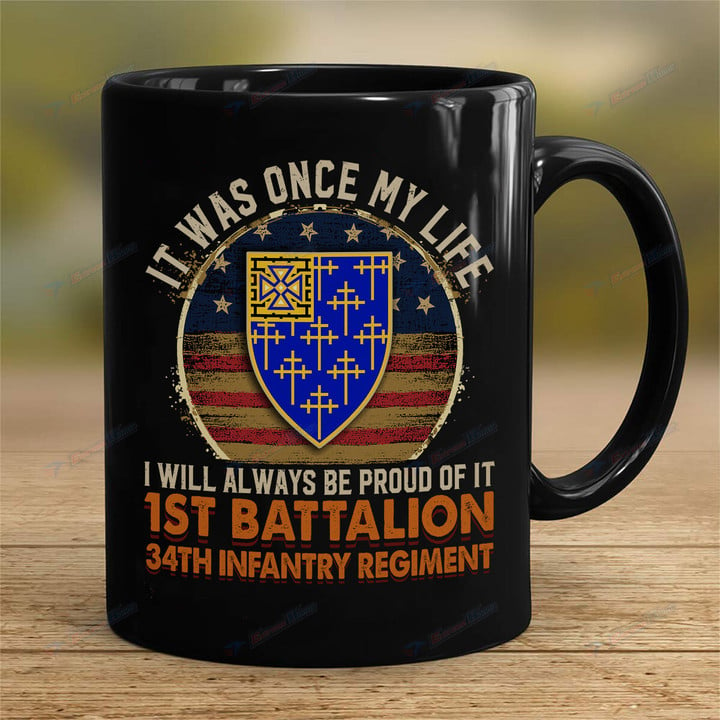 1st Battalion, 34th Infantry Regiment - Mug - CO1 - US