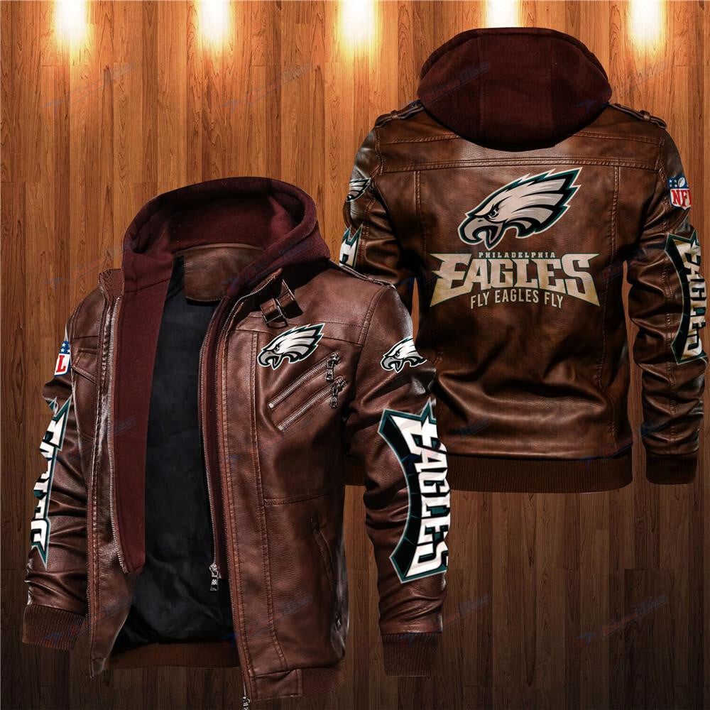 Philadelphia Eagles - Leather Jacket - extreme-honor