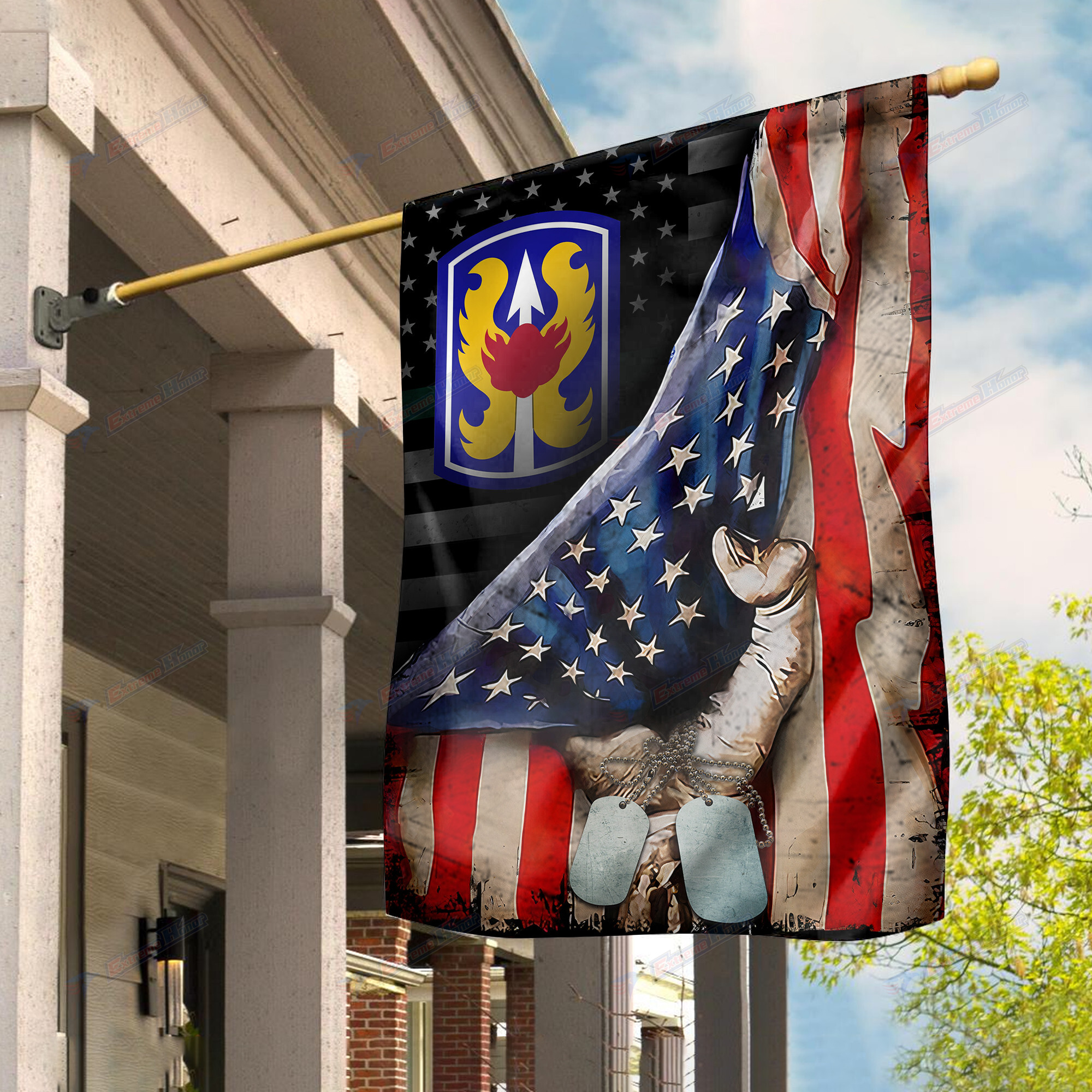 199th Infantry Brigade - Flag - FL1 - extreme-honor